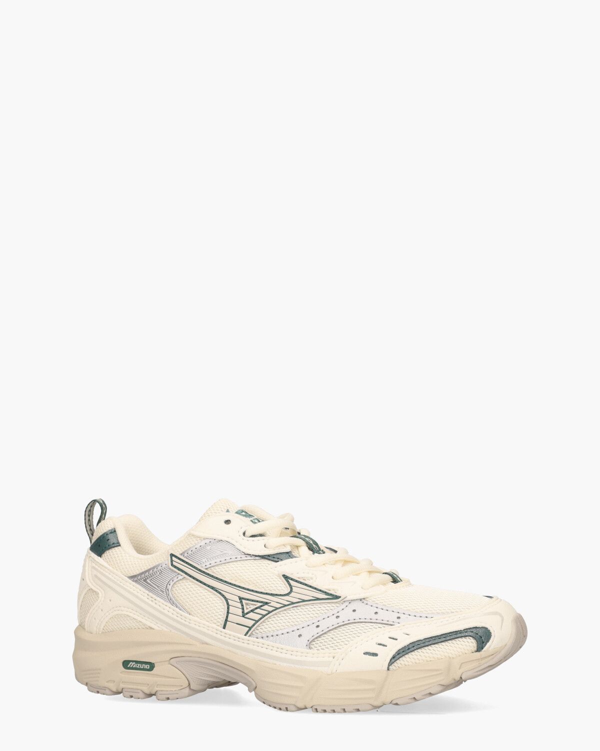 MXR Sport Off-White/Zilver/Groen Damessneakers