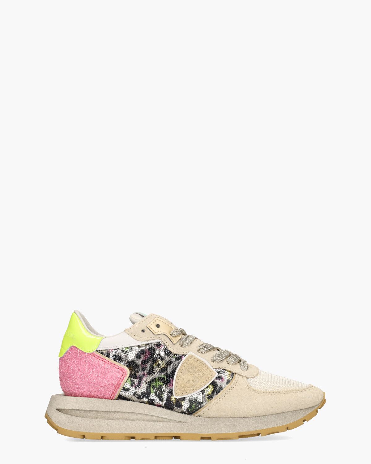 Tropez Haute Beige/Multicolor Damessneakers