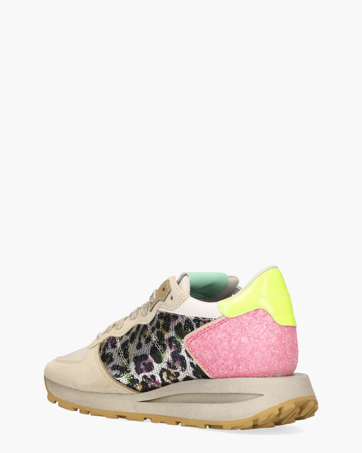 Tropez Haute Beige/Multicolor Damessneakers