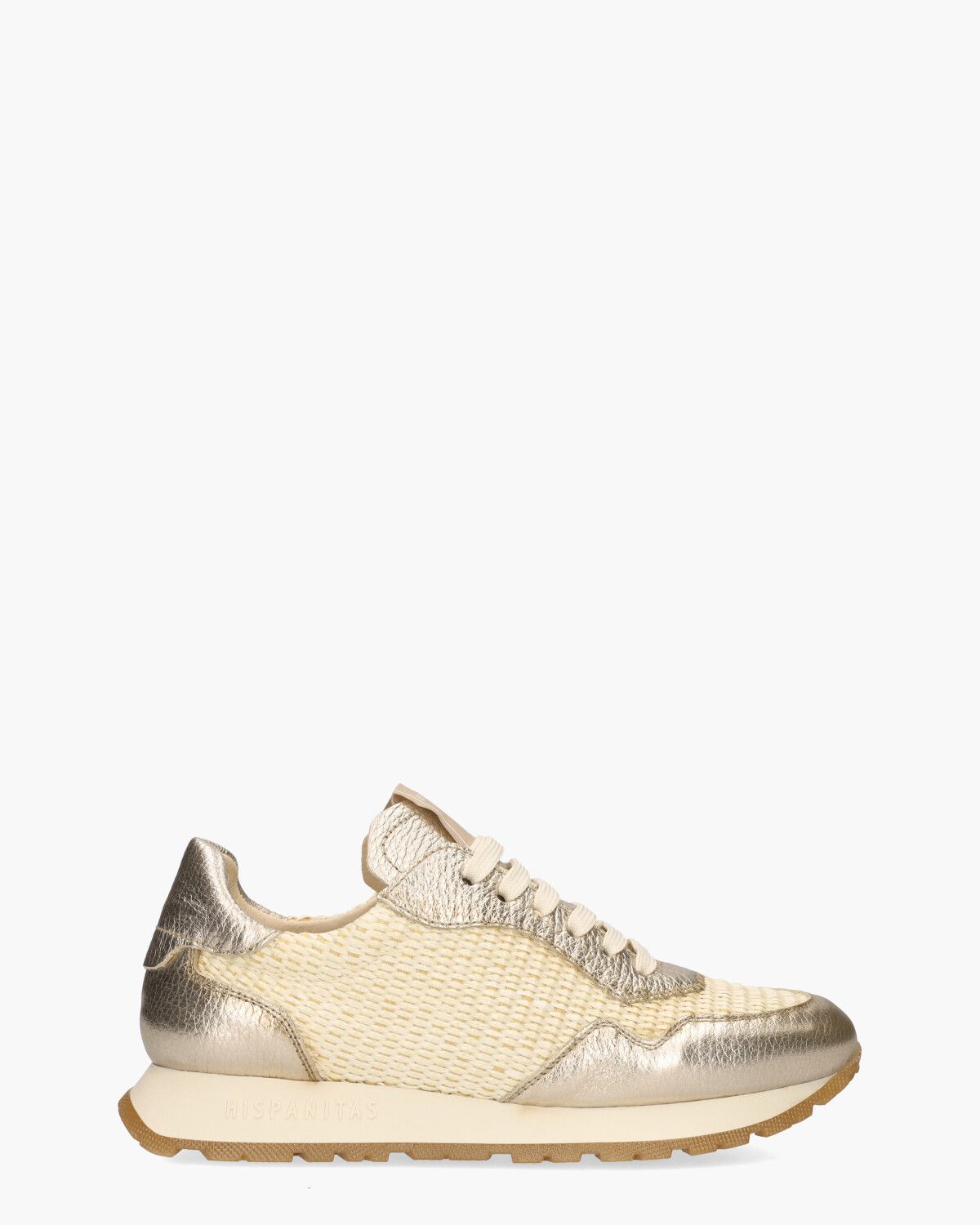 RHV254045 Goud/Ecru Damessneakers