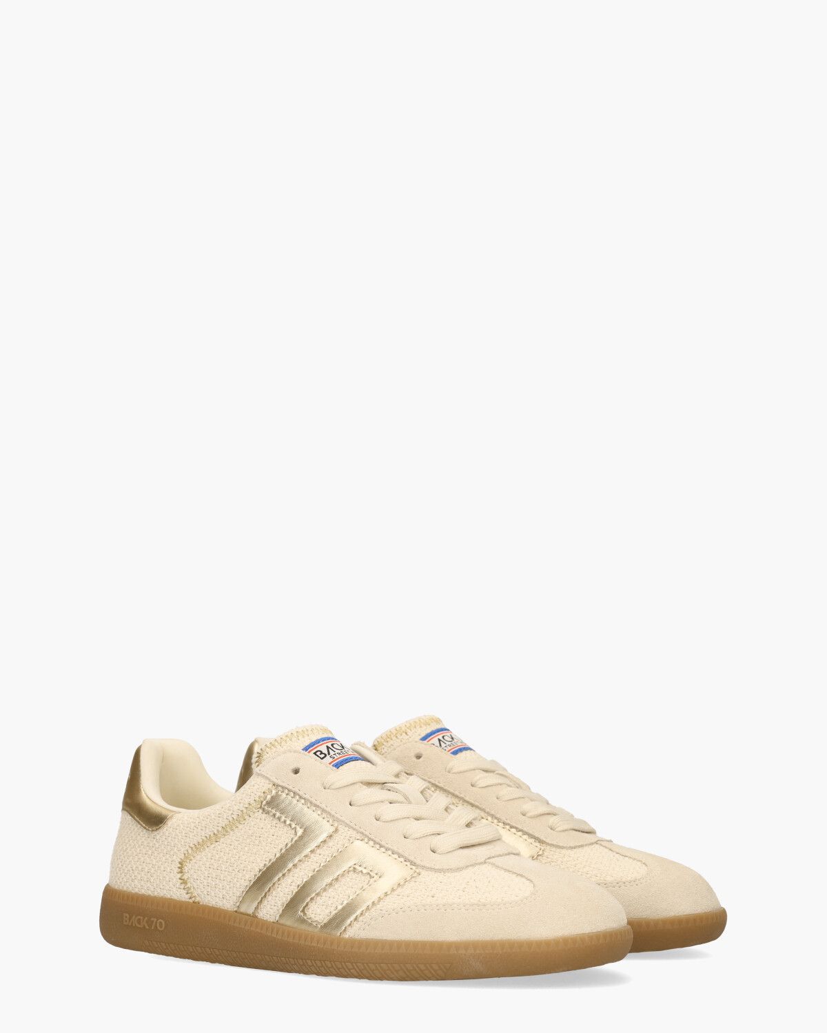 Ghost Iuta Off-White/Goud Damessneakers