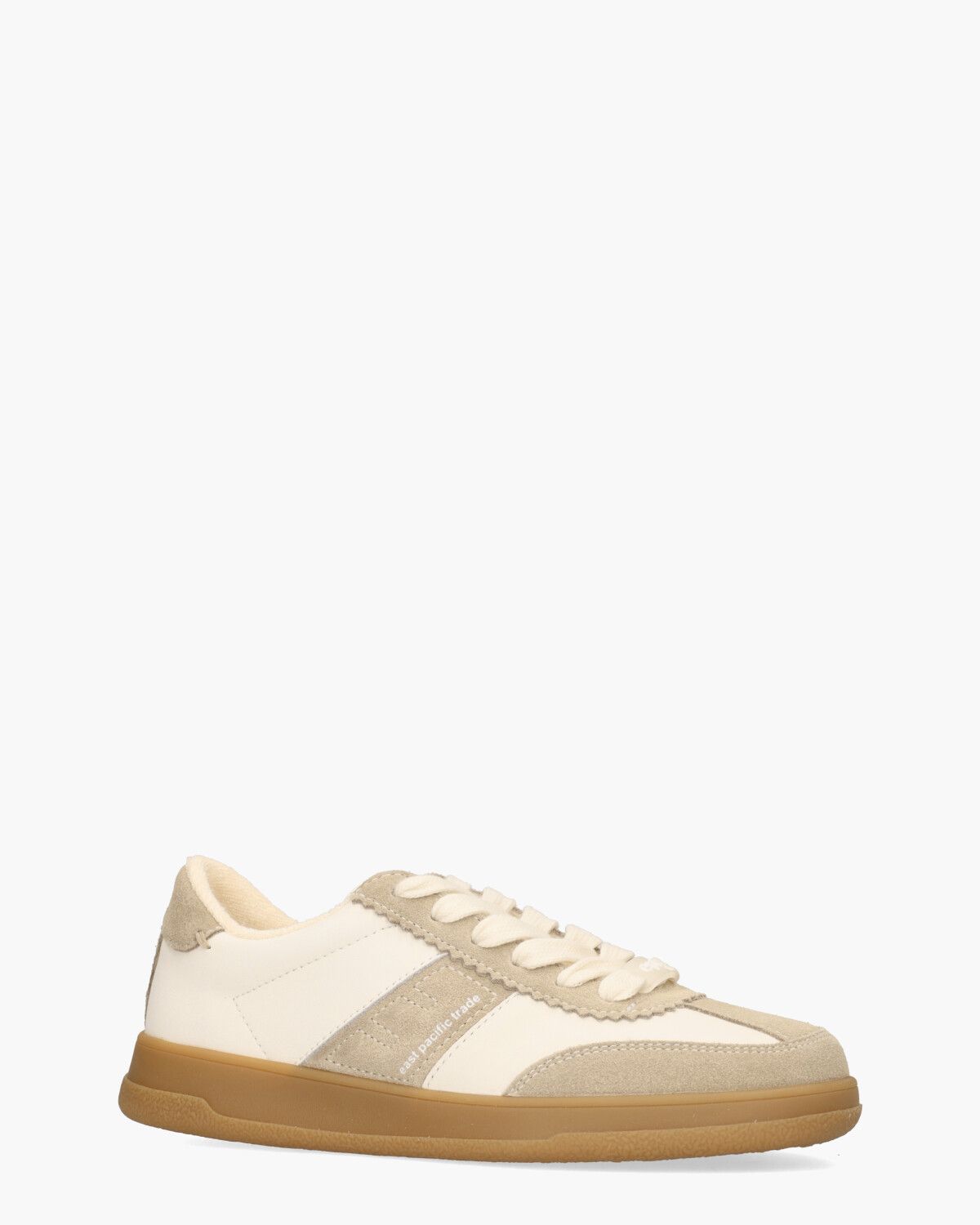 Santos Beige/Wit Damessneakers