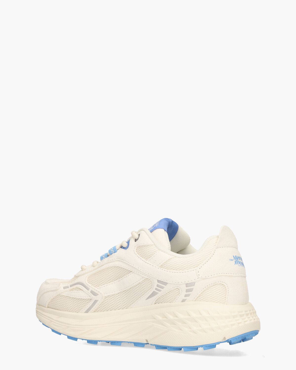 The Re-Run Max Wit/Turquoise Damessneakers