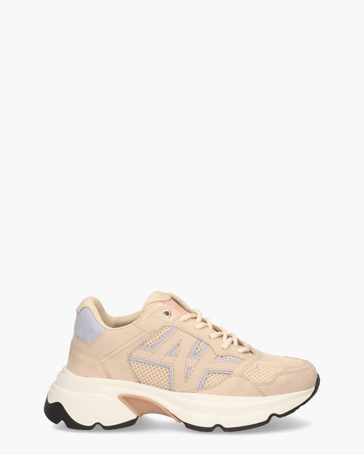 Ross Trek Edge Beige Damessneakers