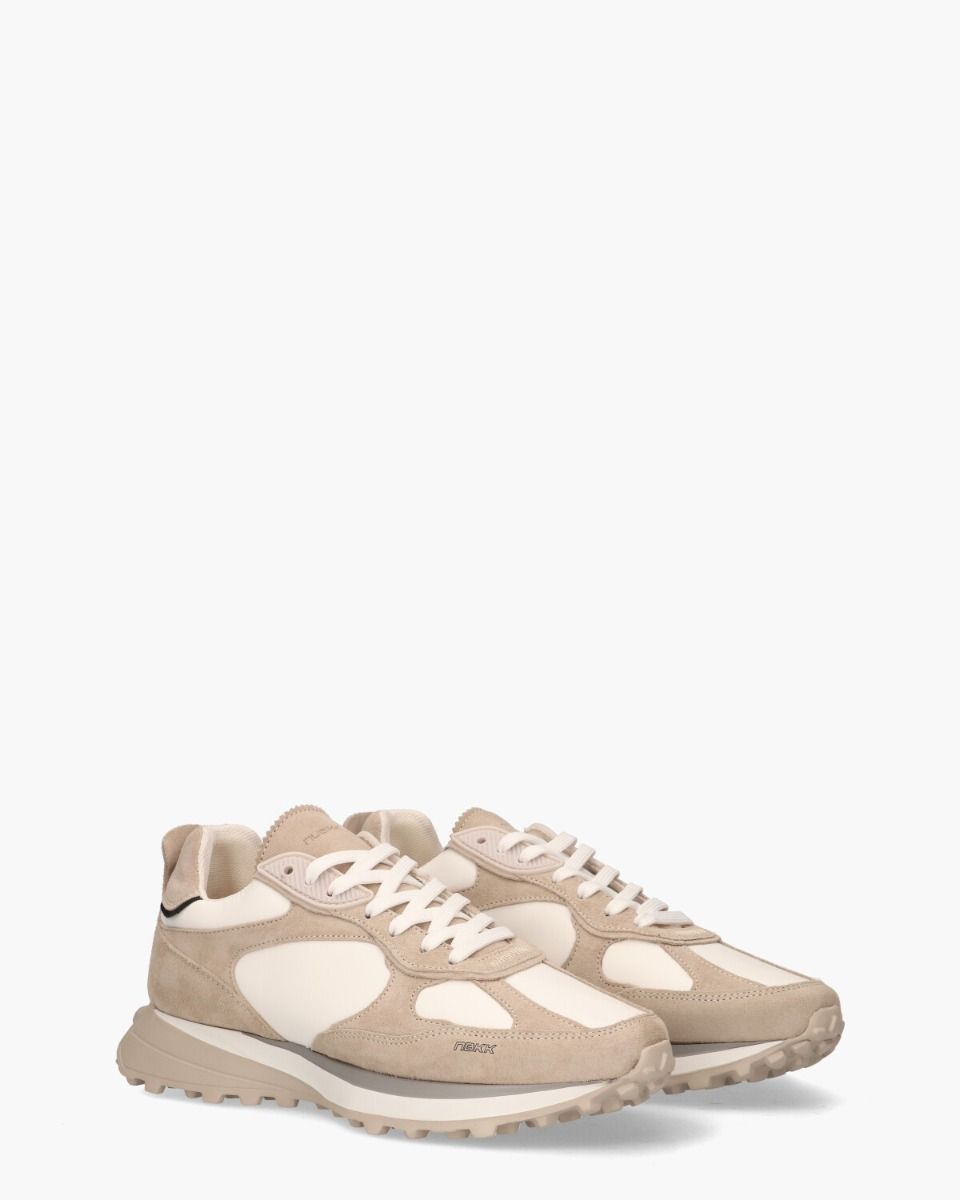 Cross Road Off-White/Beige Damessneakers