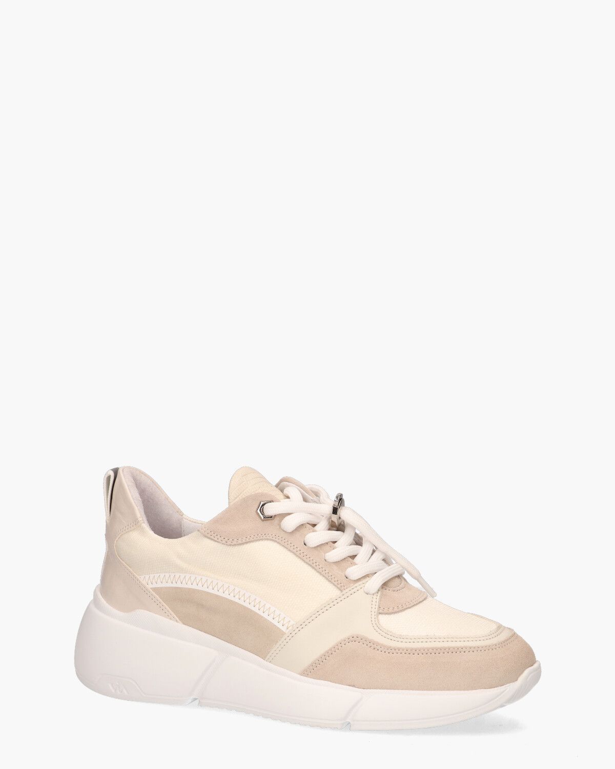 Celina Jess Off-White/Beige Damessneakers