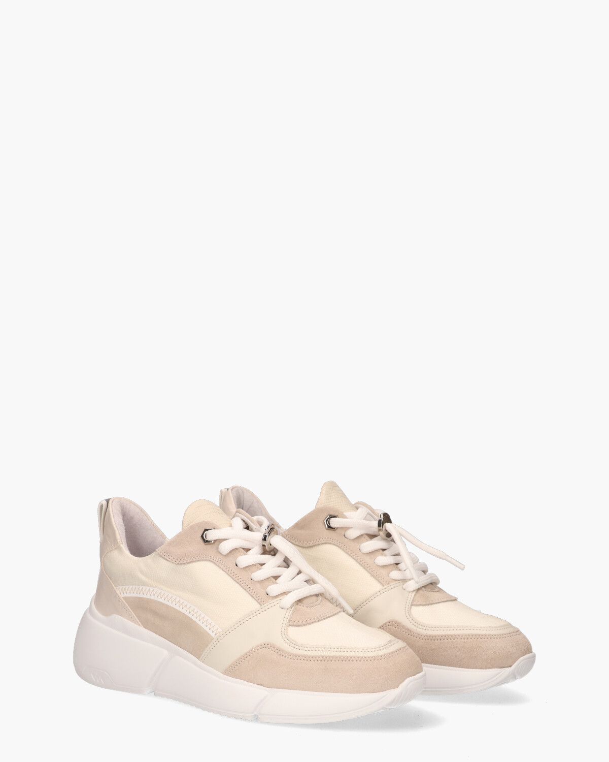 Celina Jess Off-White/Beige Damessneakers