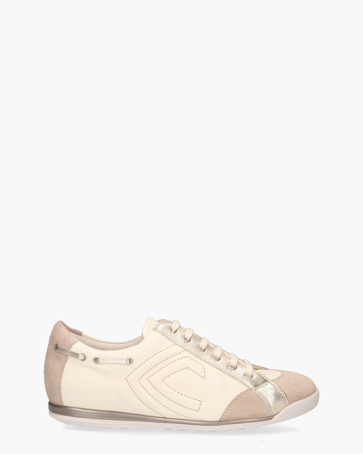 Afbreken lava Messing La Cabala L902024 Ecru/Beige Damessneakers - Van Arendonk
