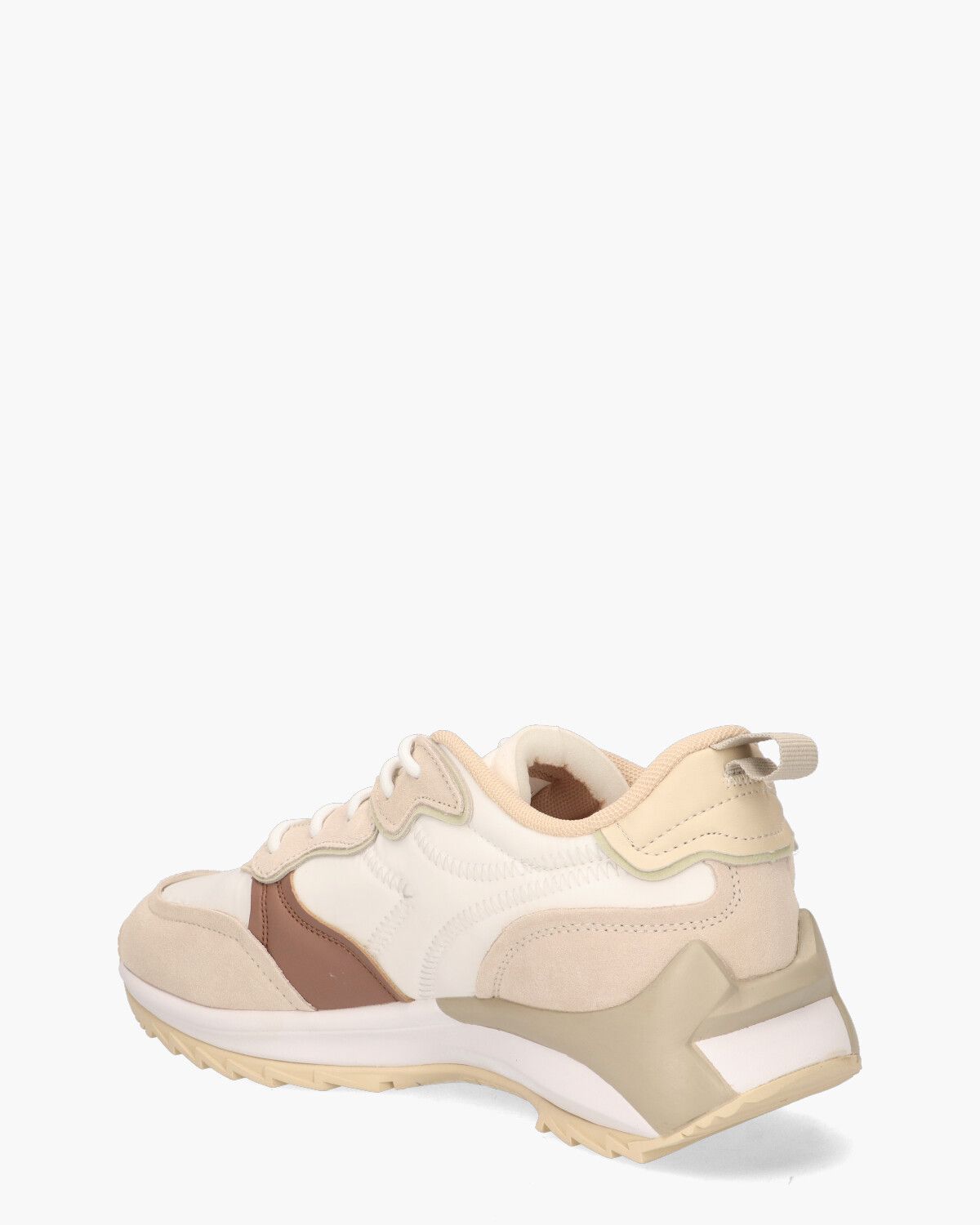 Jolly Logo Wit/Beige Damessneakers