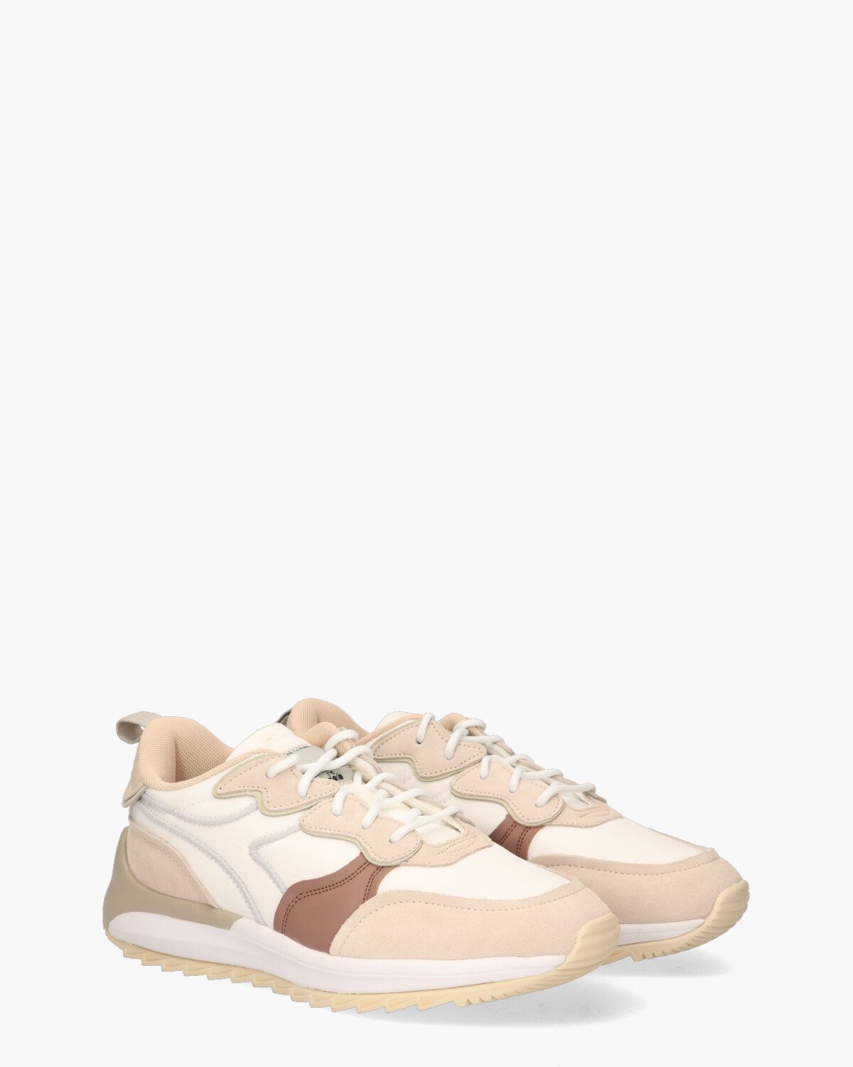 Jolly Logo Wit/Beige Damessneakers