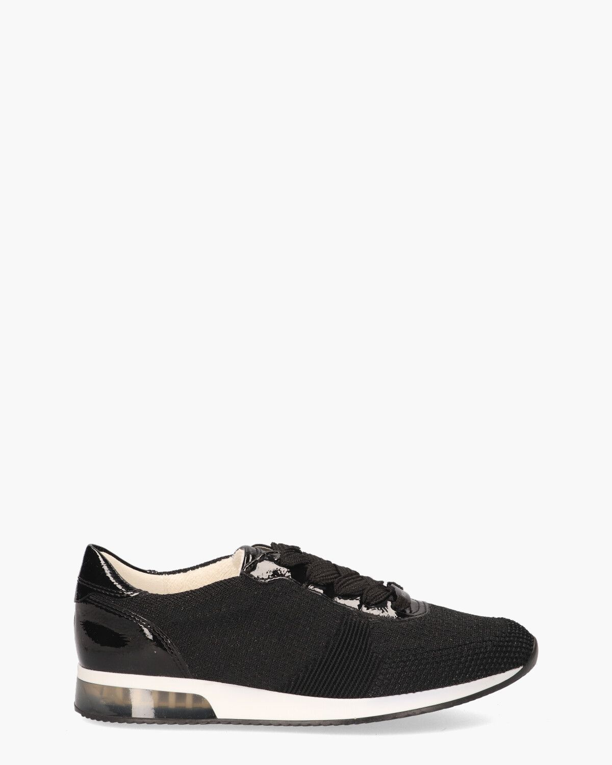 Lissabon Zwart Damessneakers