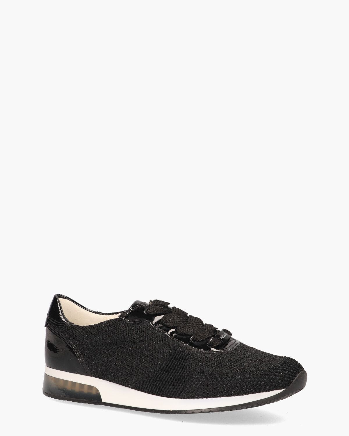 Lissabon Zwart Damessneakers