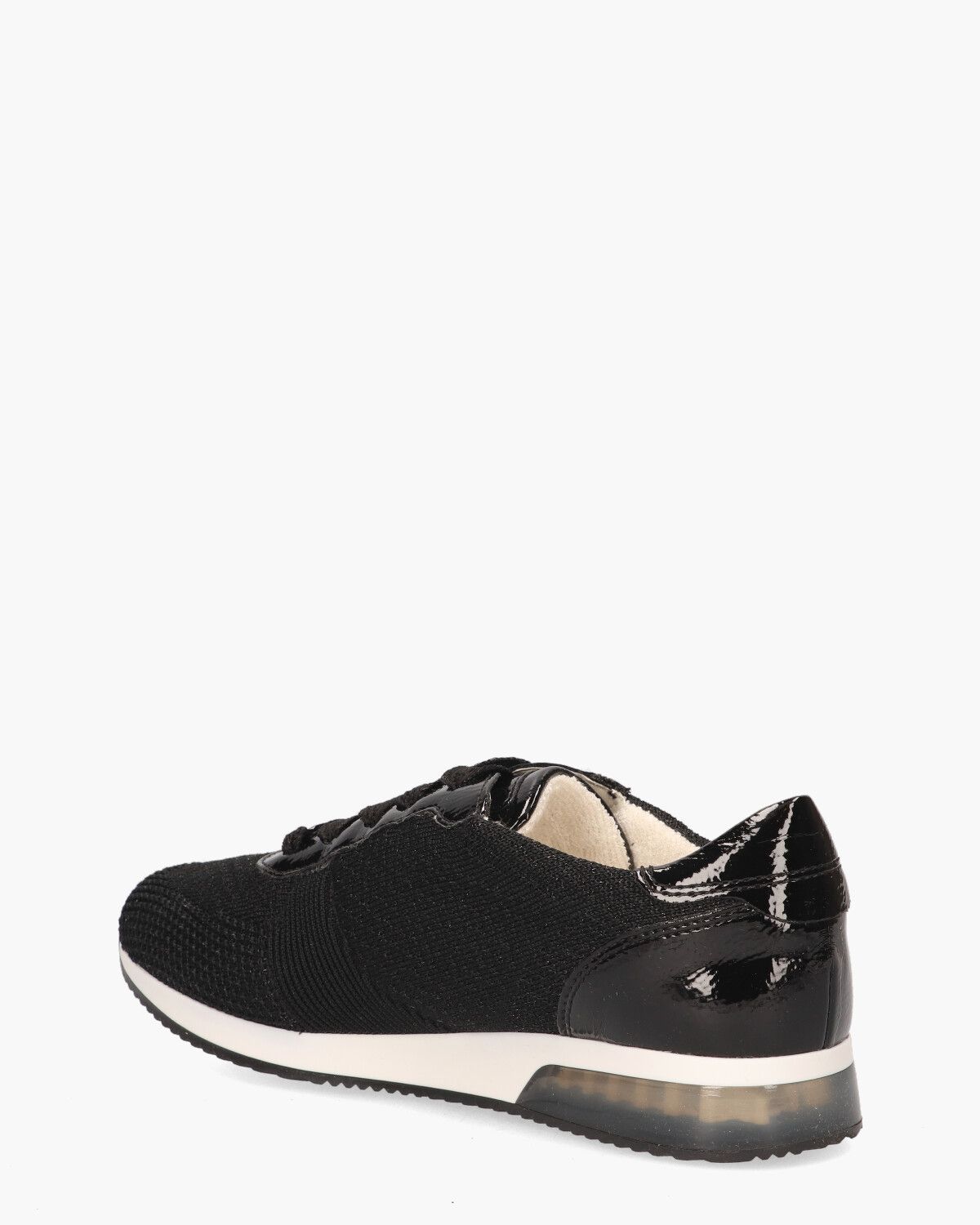 Lissabon Zwart Damessneakers