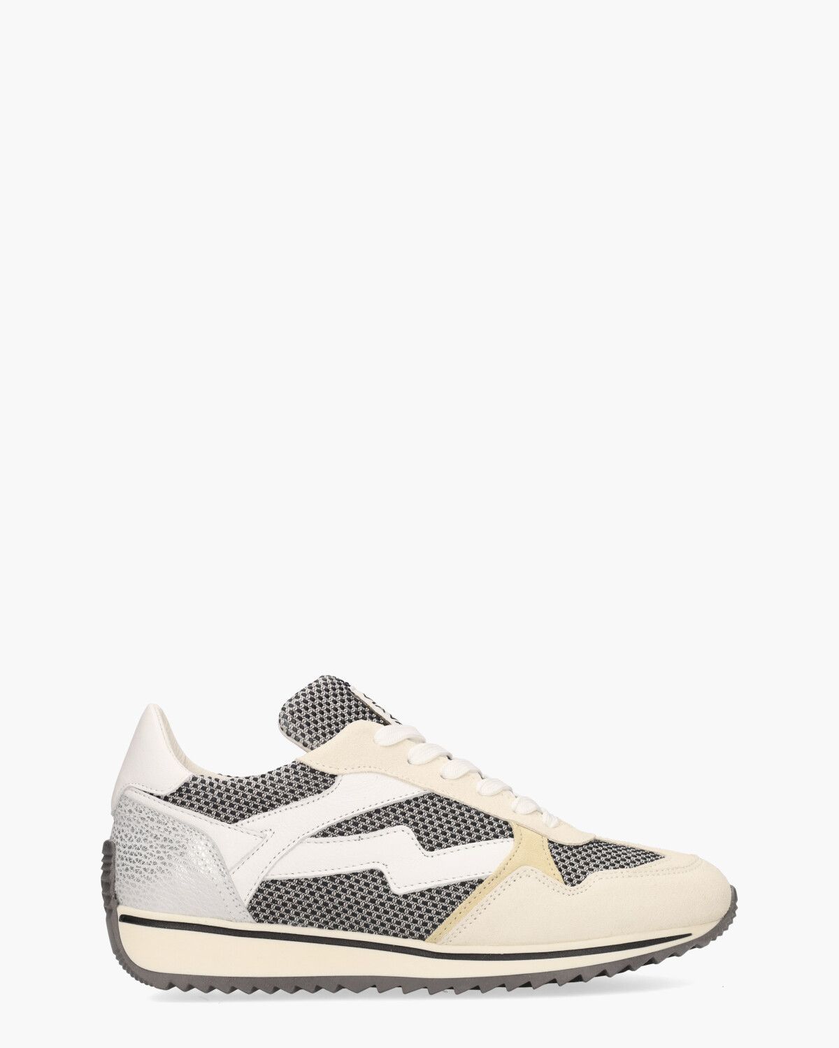Mikki Alex Zwart/Multicolor Damessneakers