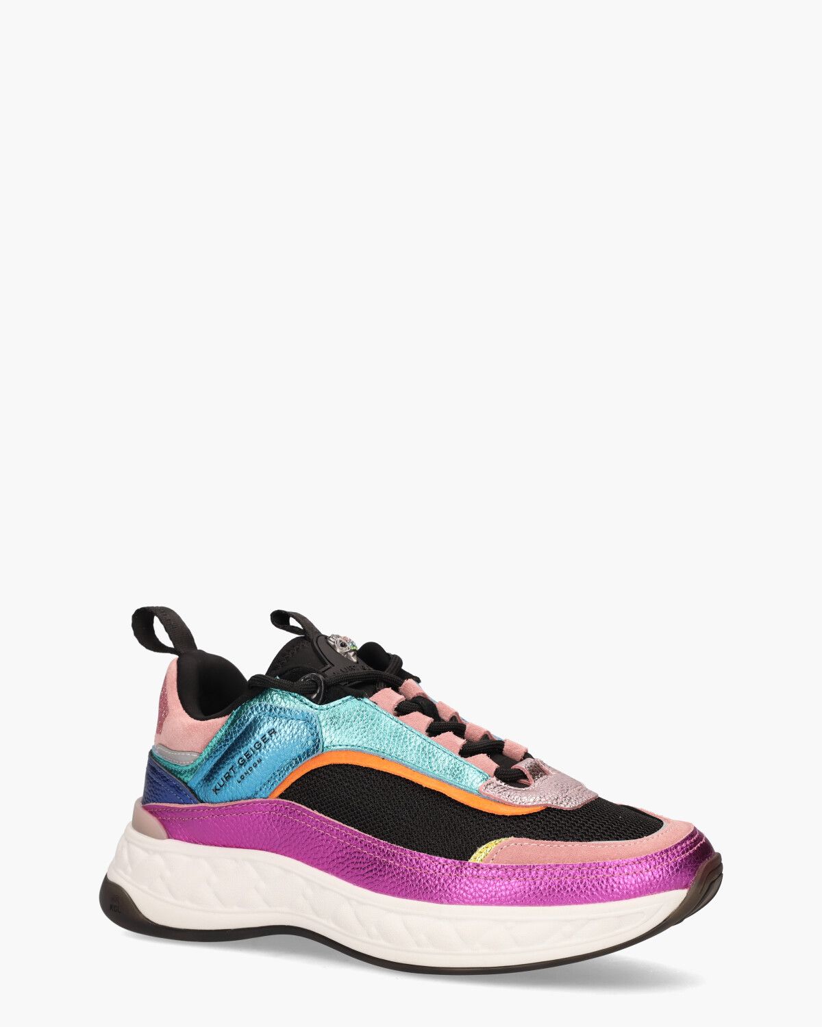 Kensington Sneaker Zwart/Multicolor Damessneakers