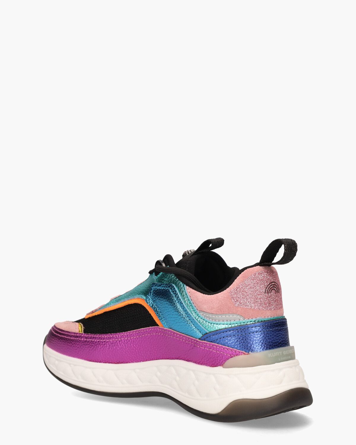 Kensington Sneaker Zwart/Multicolor Damessneakers