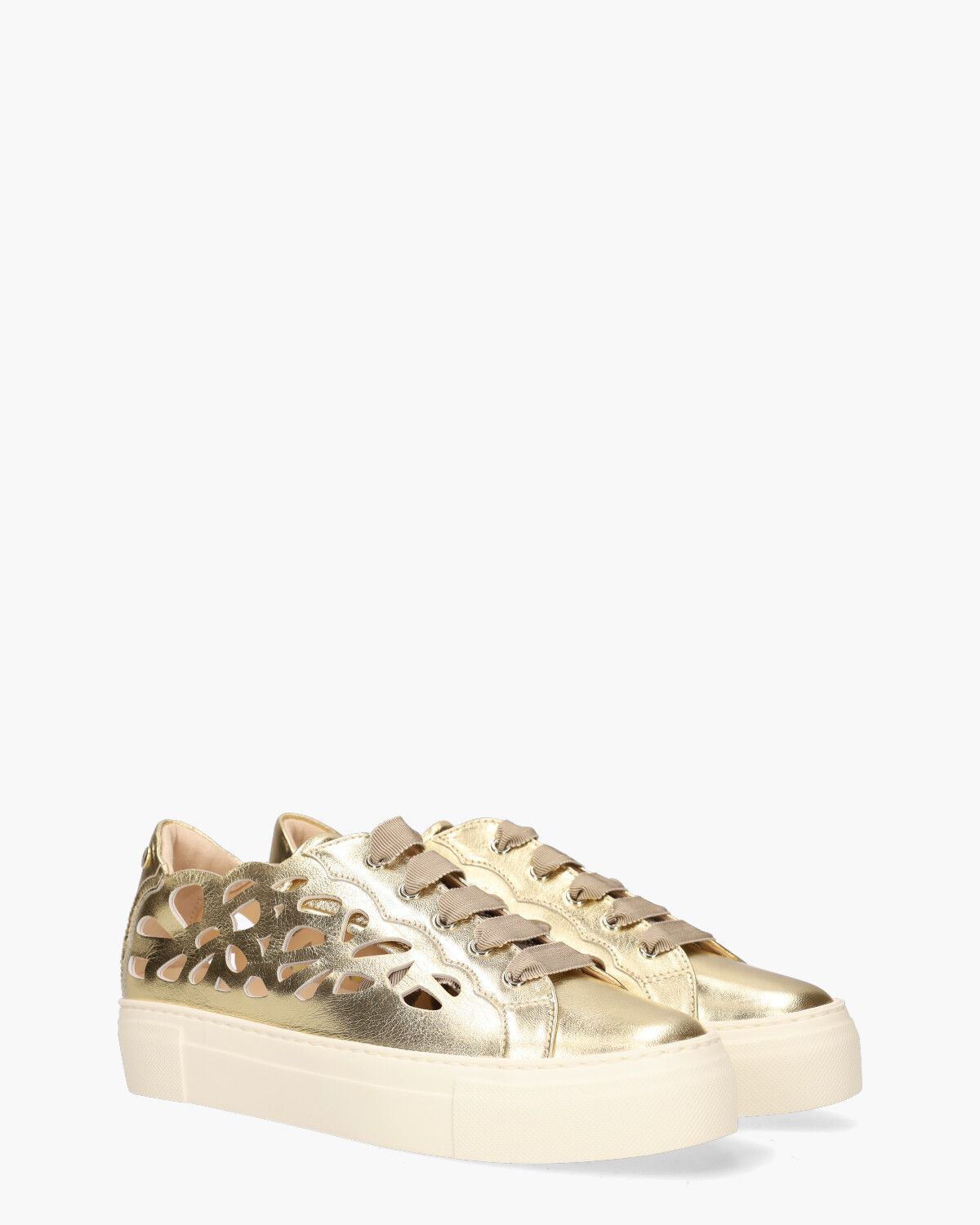 Mandi Goud Damessneakers