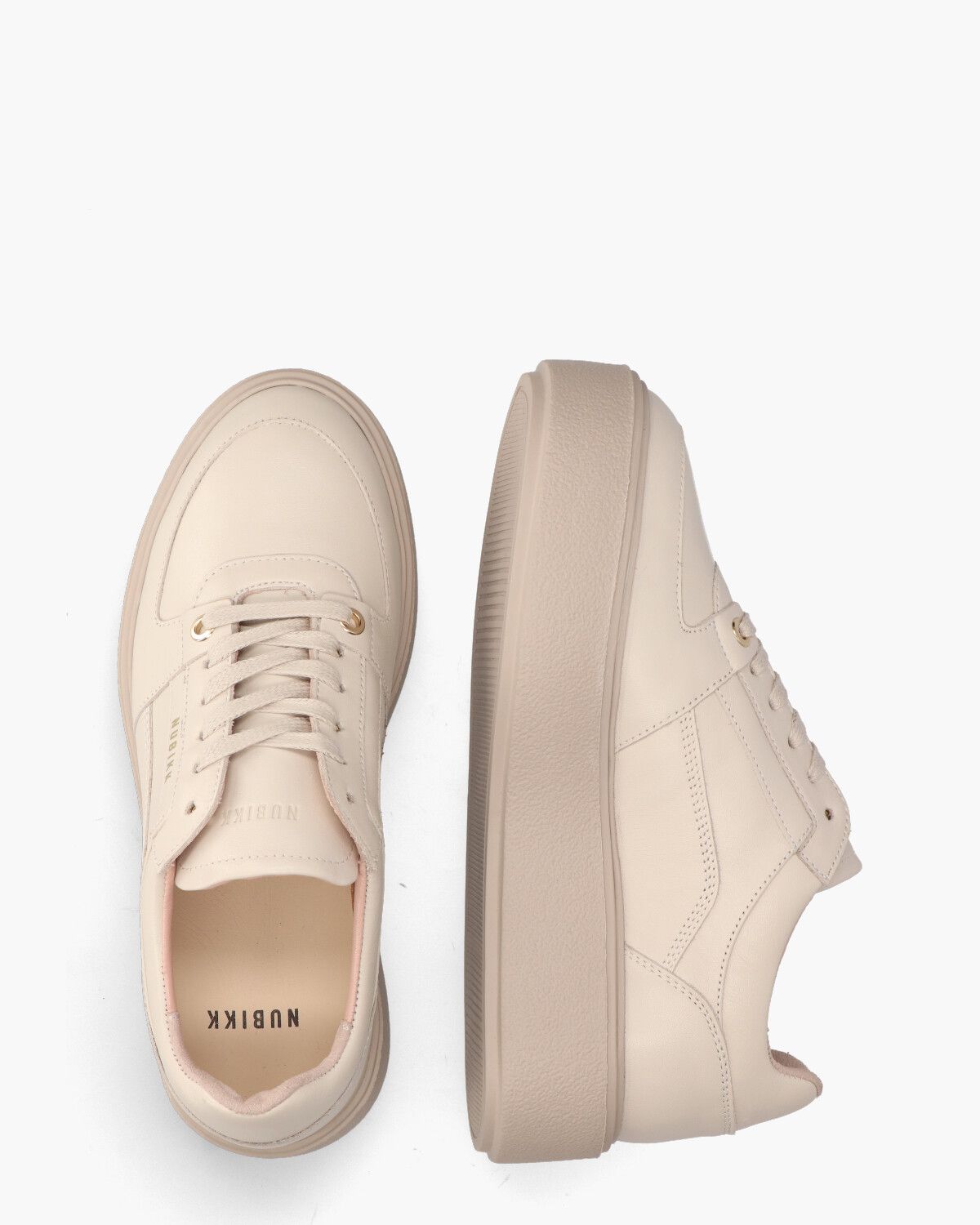 Elise Bloom Beige Damessneakers