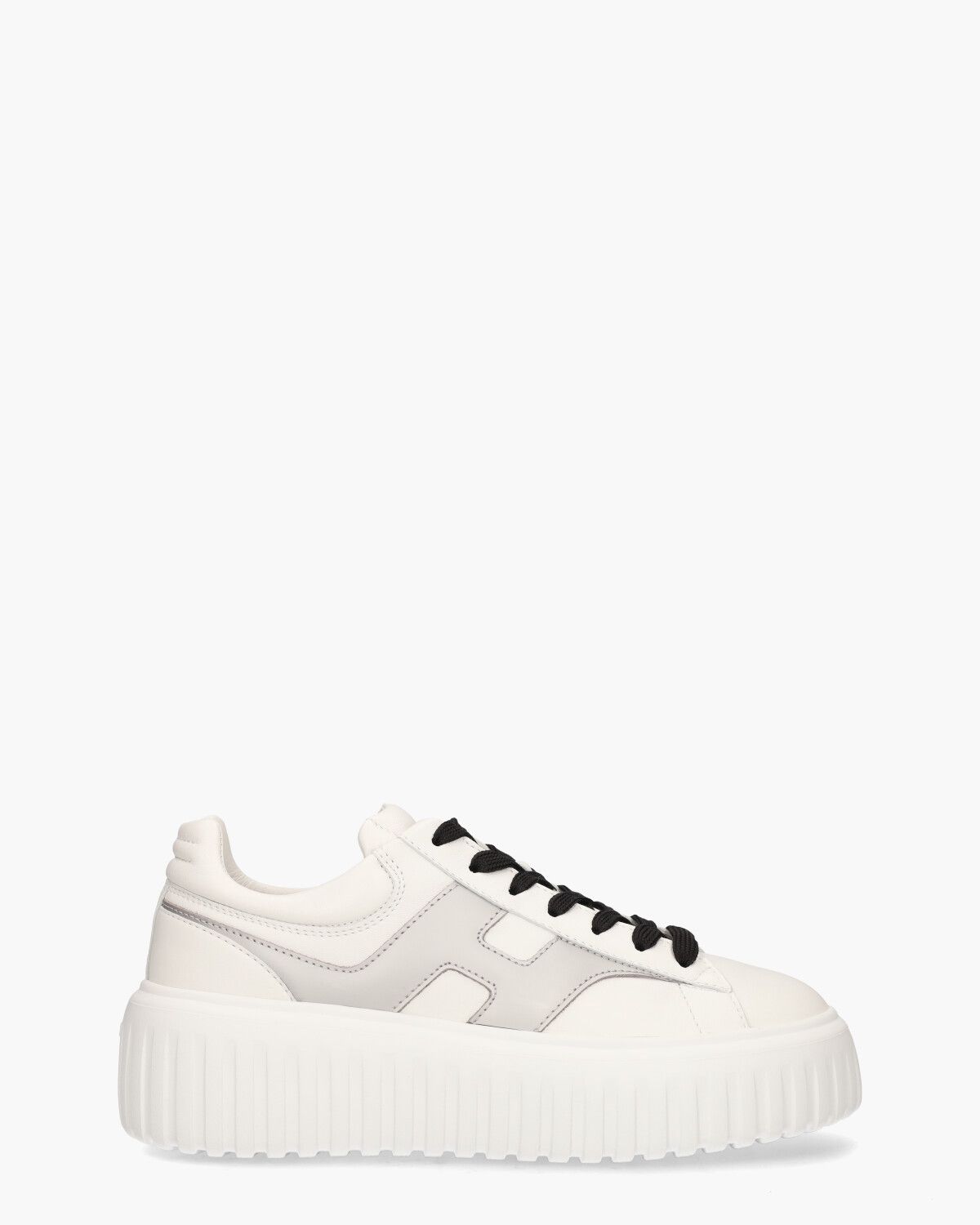 H-Stripes Wit/Zilver Damessneakers