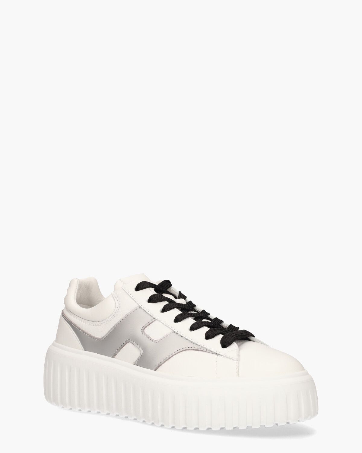H-Stripes Wit/Zilver Damessneakers