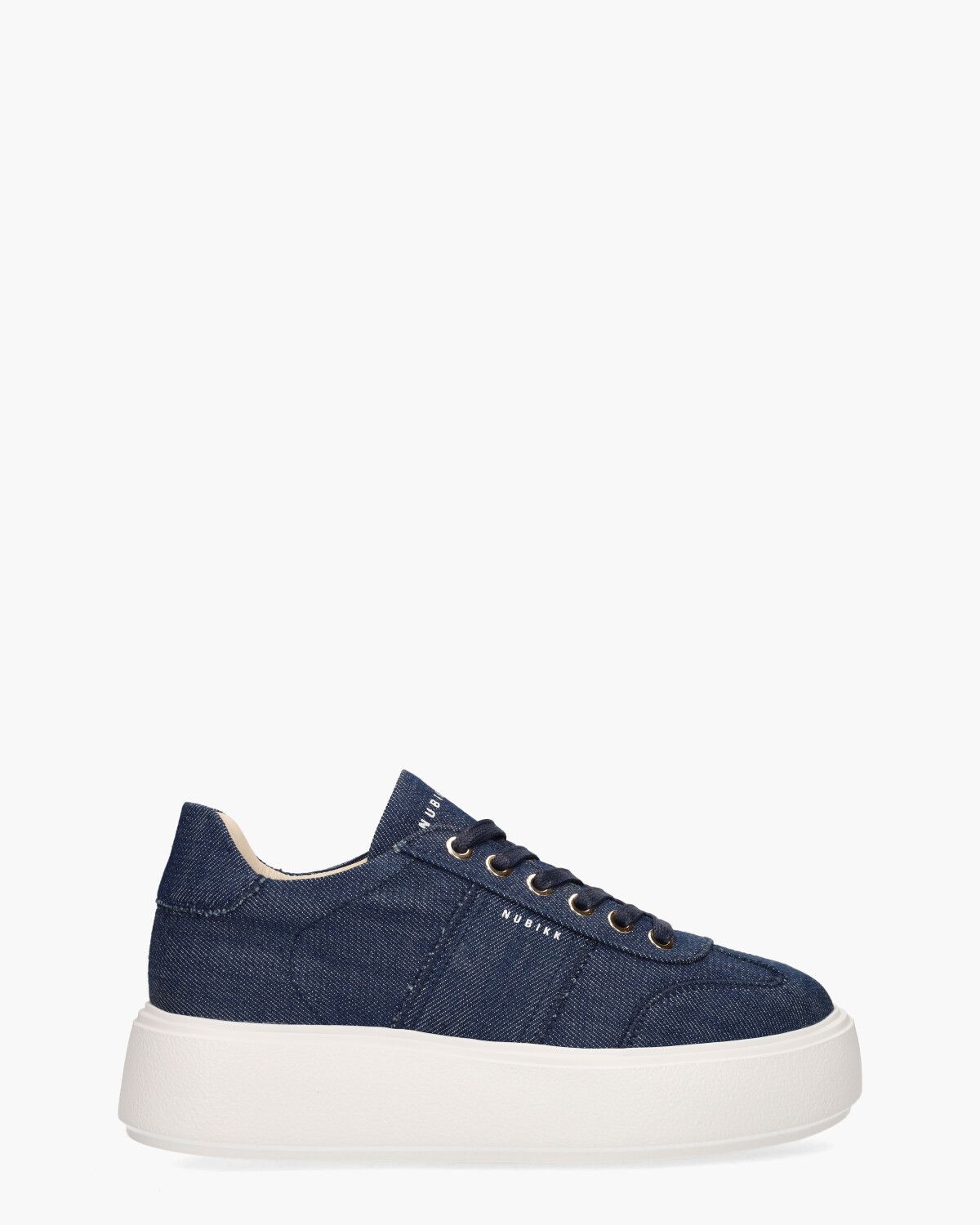 Elise Wing Jeansblauw Damessneakers