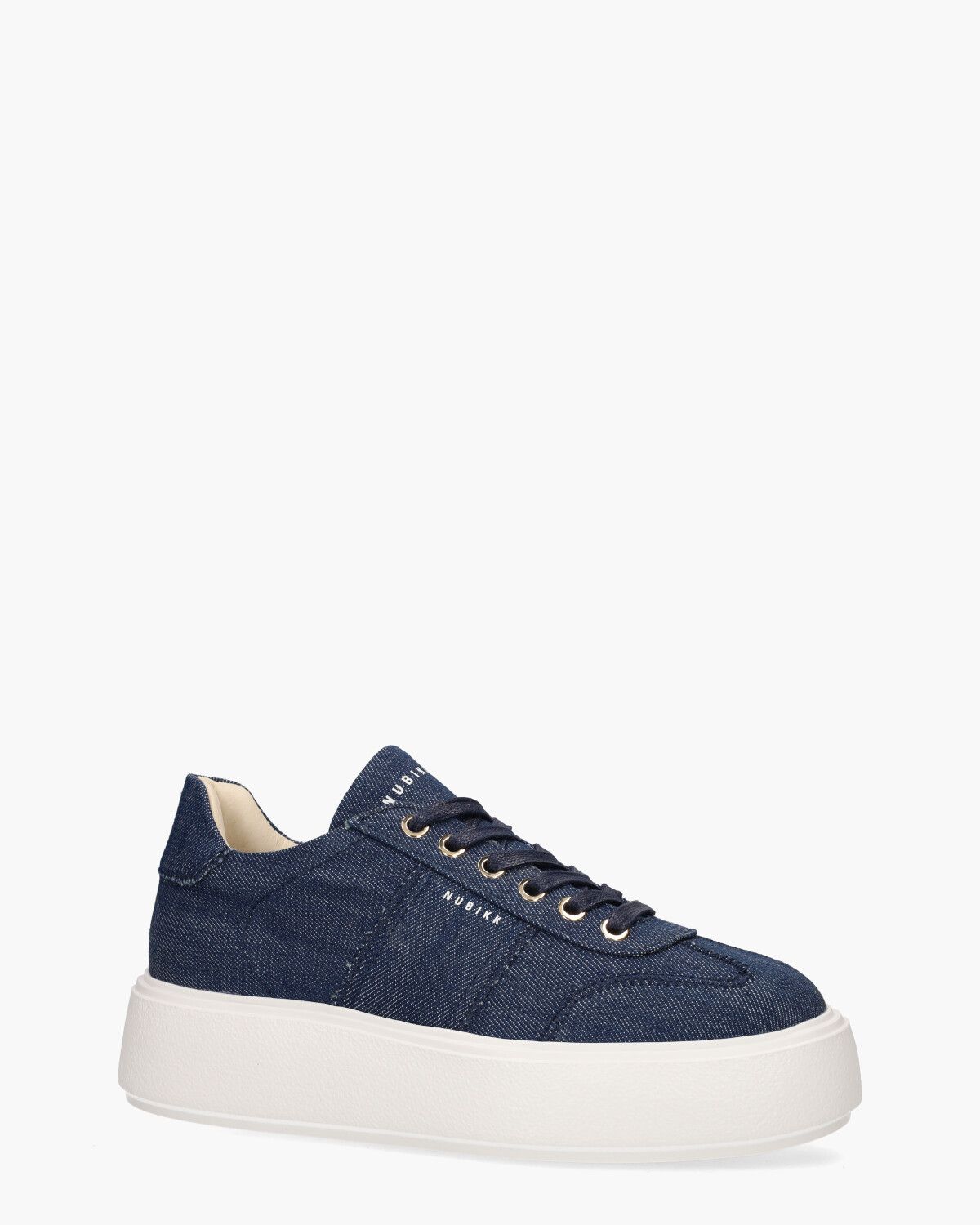 Elise Wing Jeansblauw Damessneakers