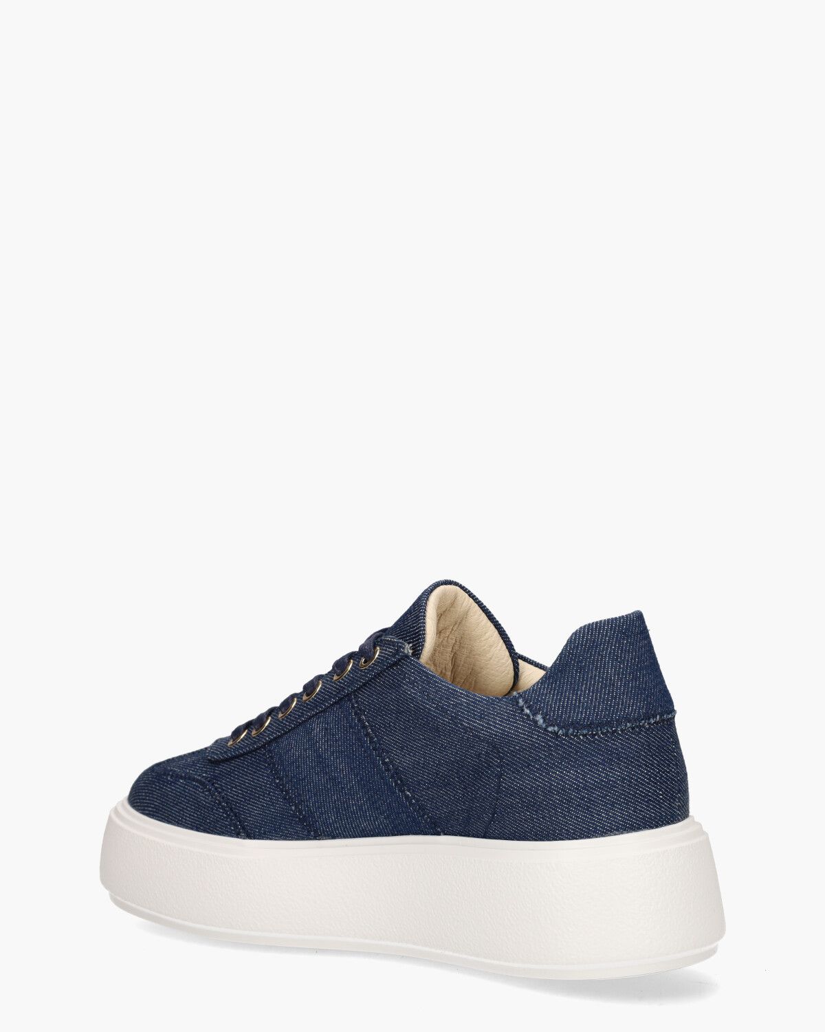 Elise Wing Jeansblauw Damessneakers