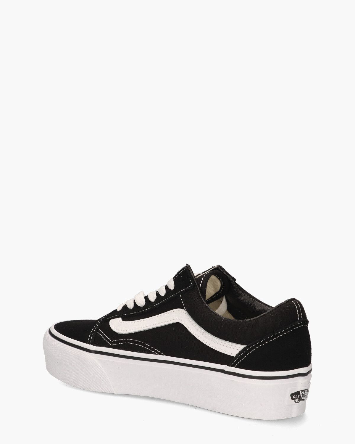 Old Skool Platform Zwart Damessneakers