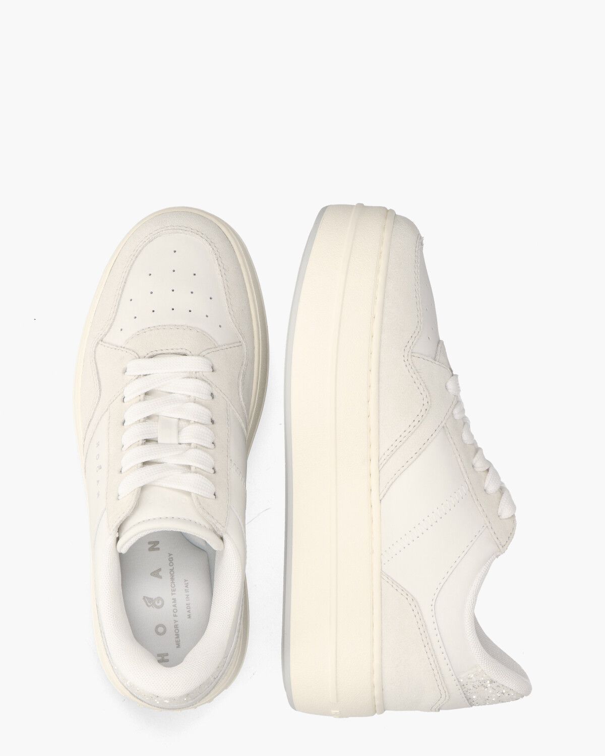 Skyscraper Wit/Off-White Damessneakers