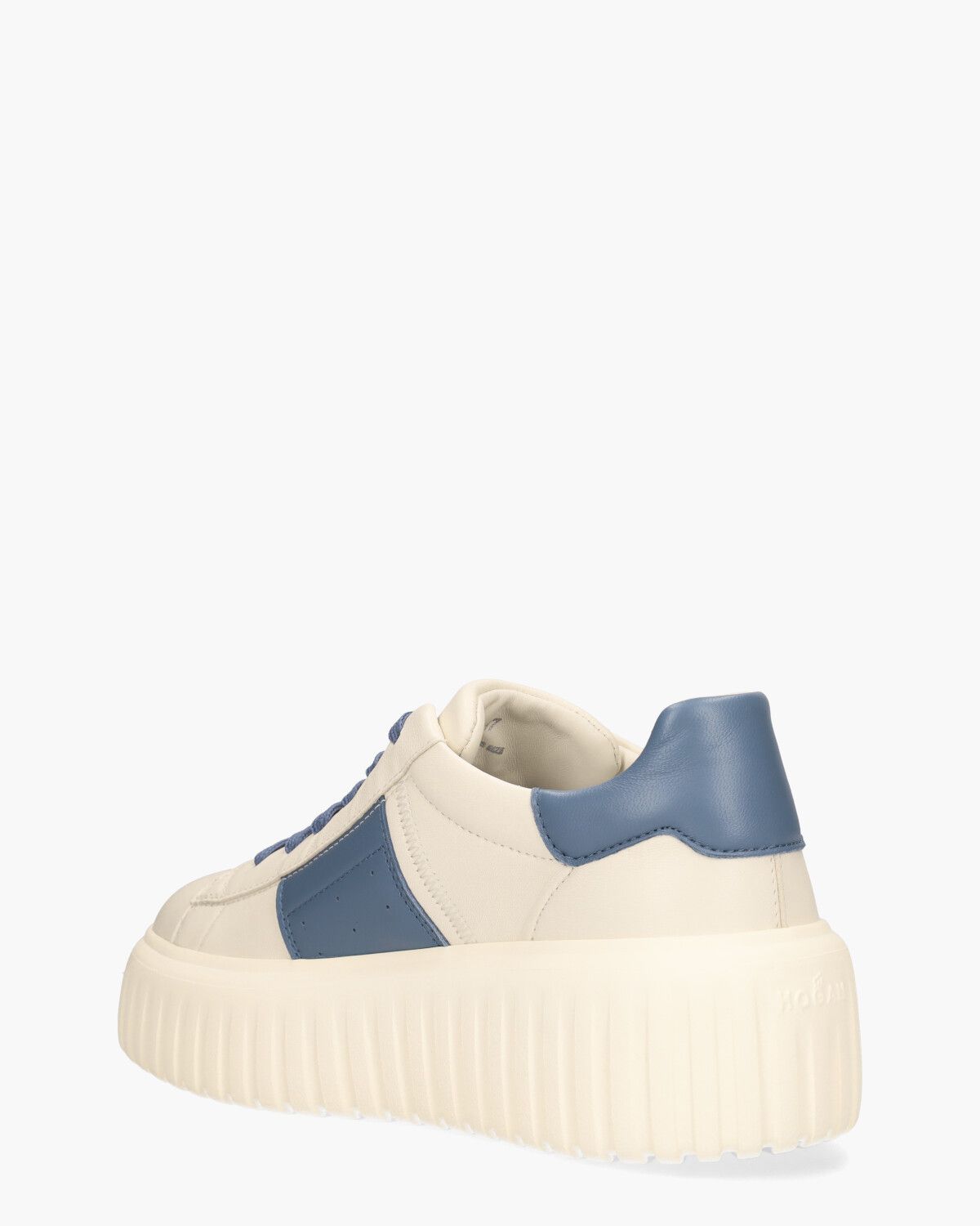 H-Stripes Off-White/Lichtblauw Damessneakers