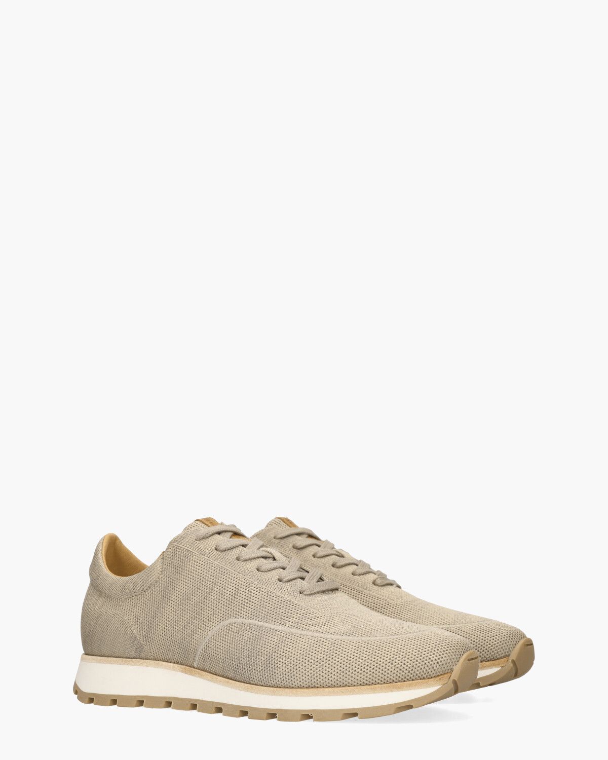 Mason Knit Beige Herensneakers