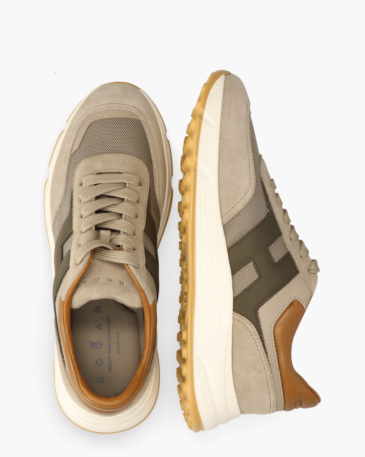 Hyperlight Beige Herensneakers