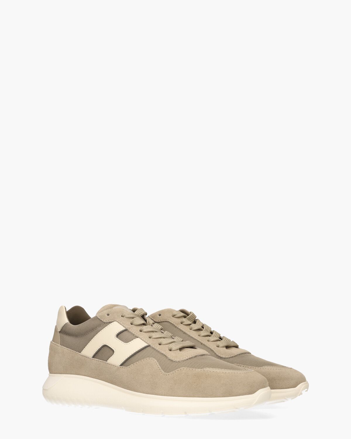 Interactive³ Taupe Herensneakers