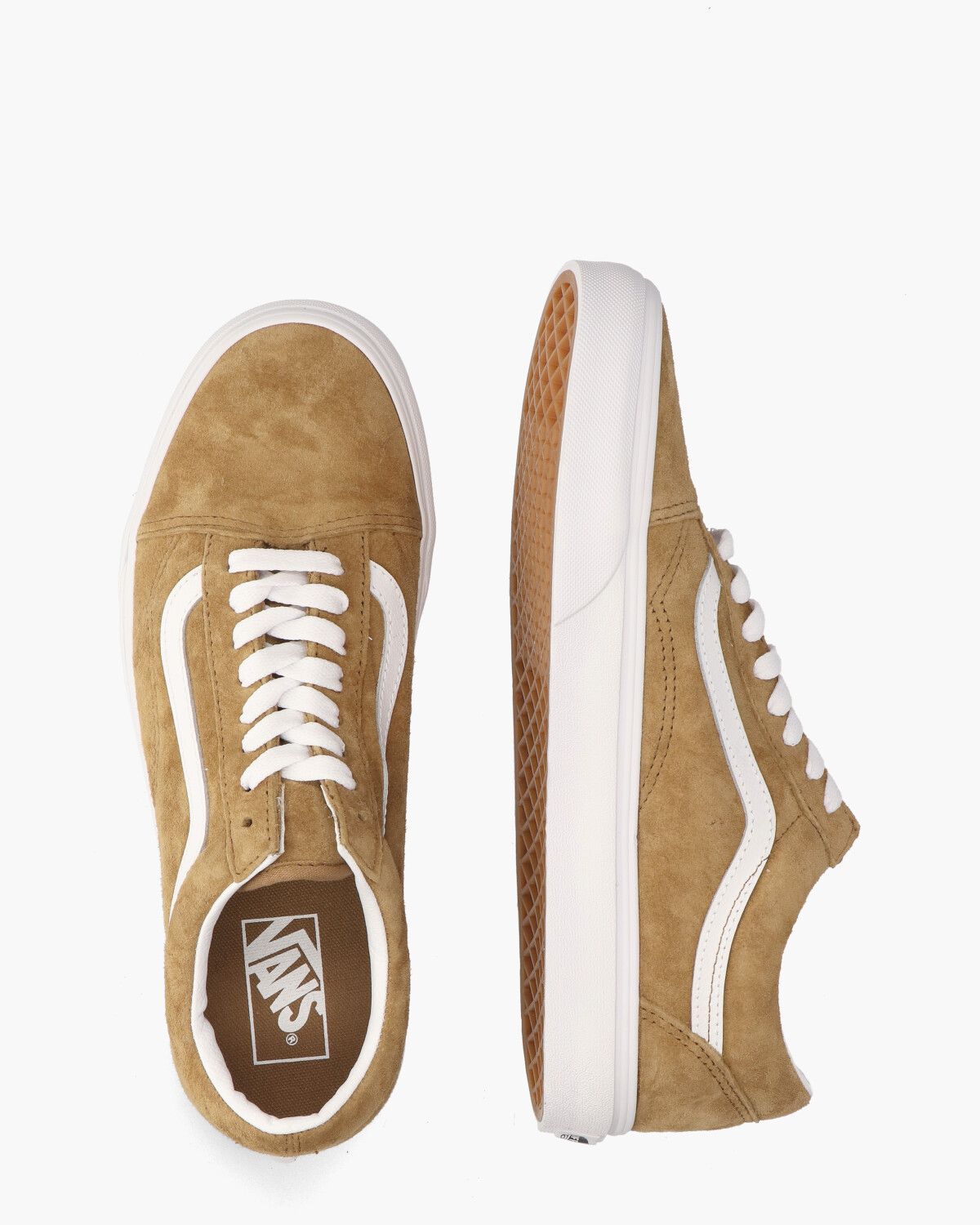 Old Skool Suede Bruin Herensneakers