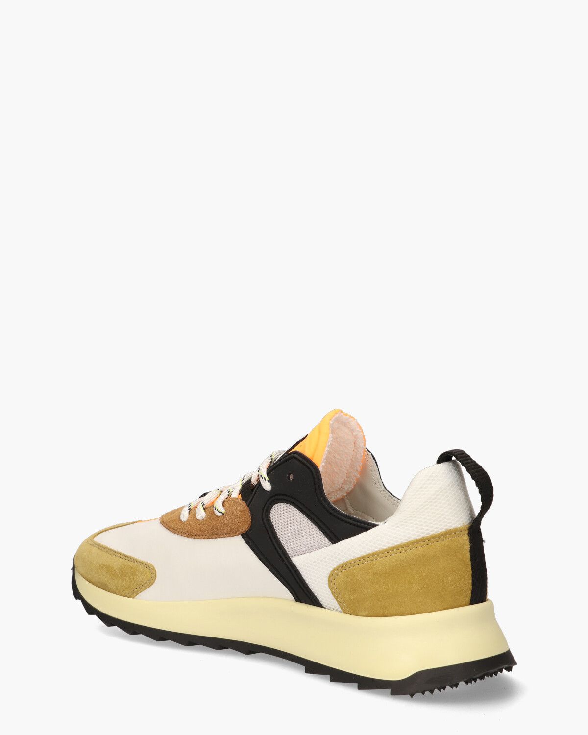Royale Mondial Pop Off-White/Geel Herensneakers