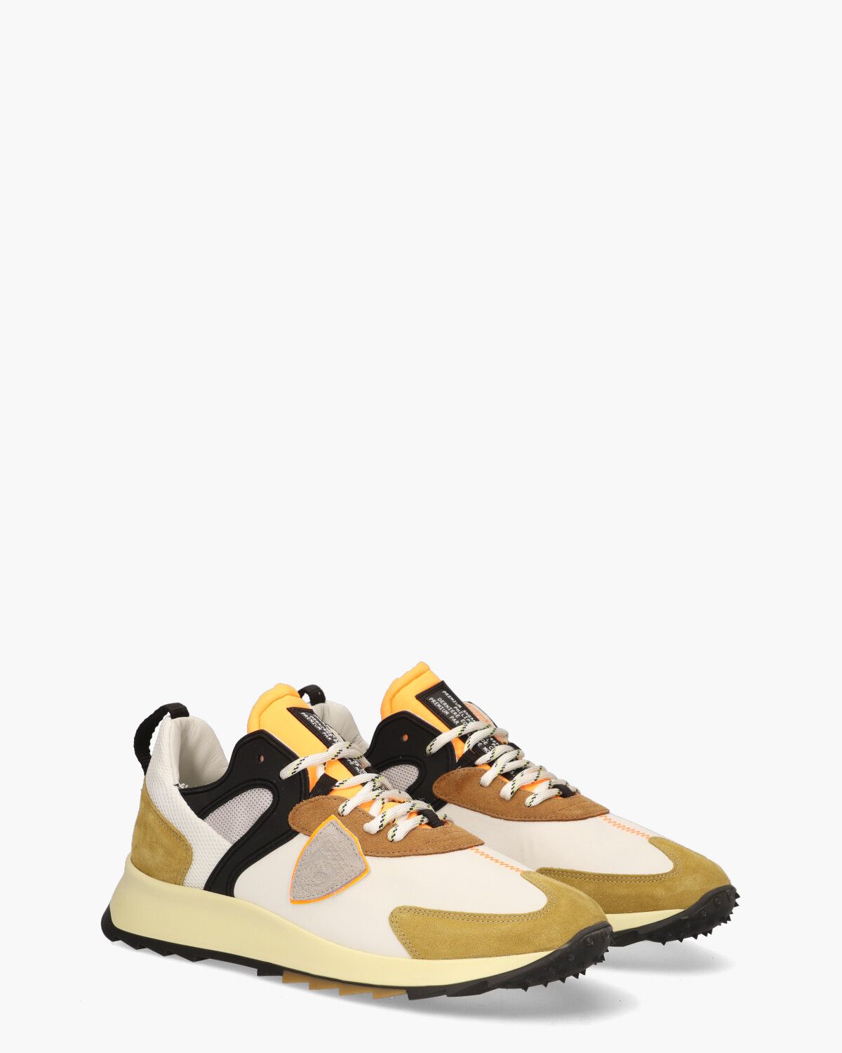 Royale Mondial Pop Off-White/Geel Herensneakers