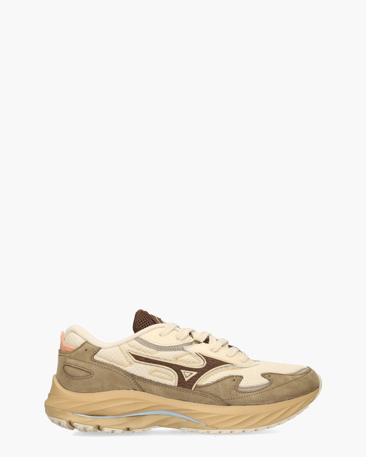 Wave Rider Beta Off-White/Bruin Herensneakers