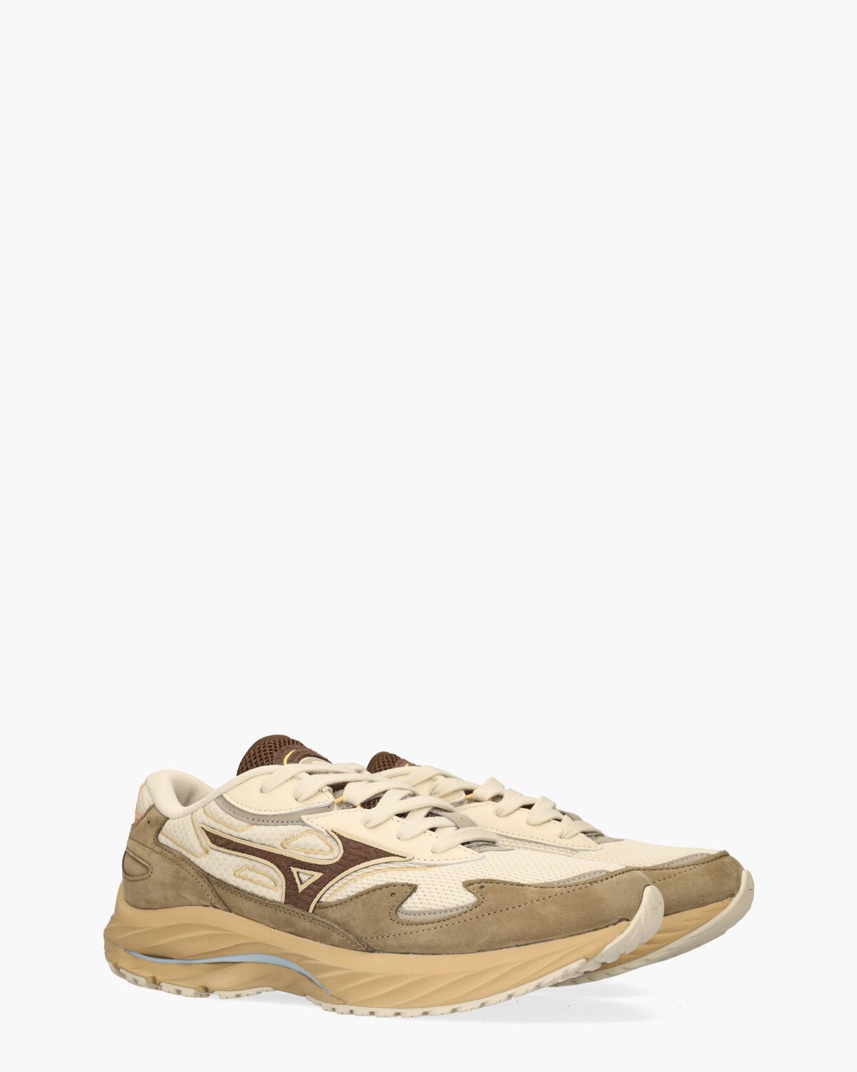 Wave Rider Beta Off-White/Bruin Herensneakers