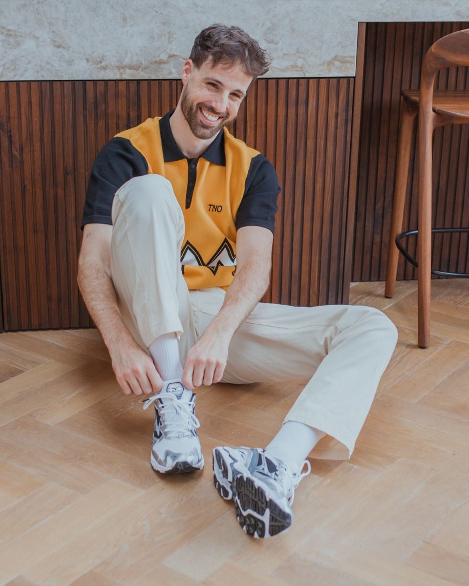 Wave Rider 10 Wit/Zwart/Zilver Herensneakers