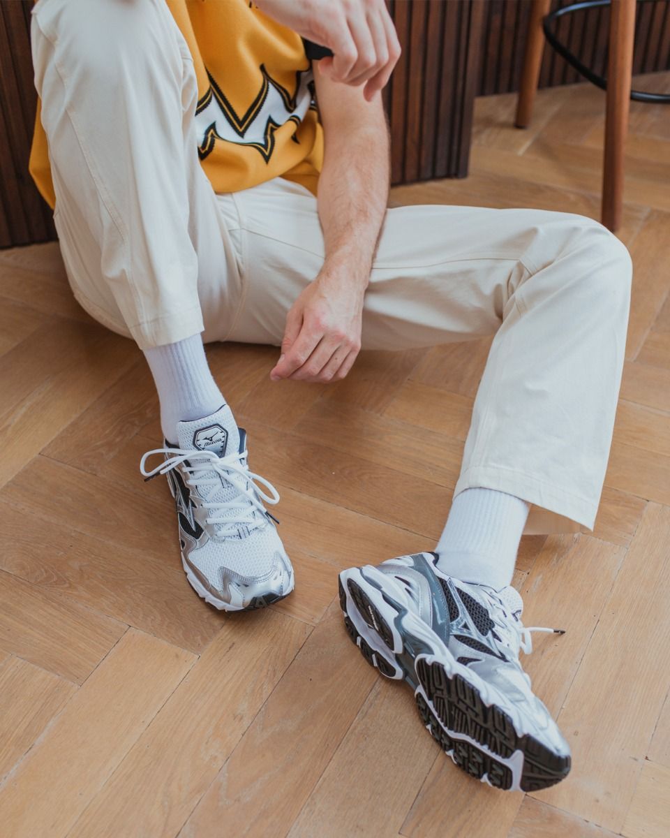 Wave Rider 10 Wit/Zwart/Zilver Herensneakers