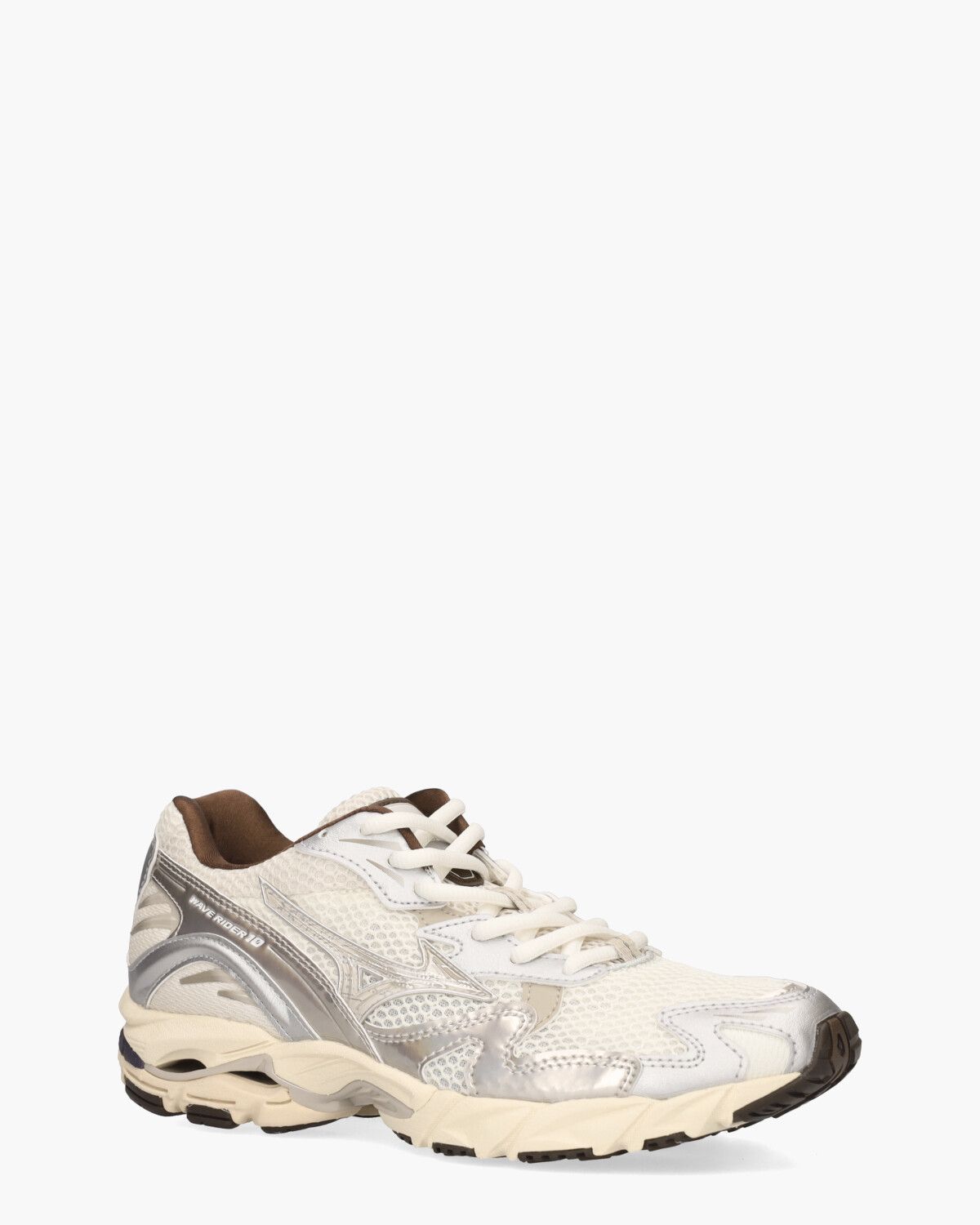 Wave Rider 10 Off-White/Zilver Herensneakers