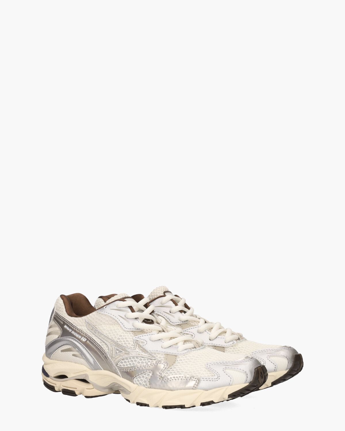 Wave Rider 10 Off-White/Zilver Herensneakers
