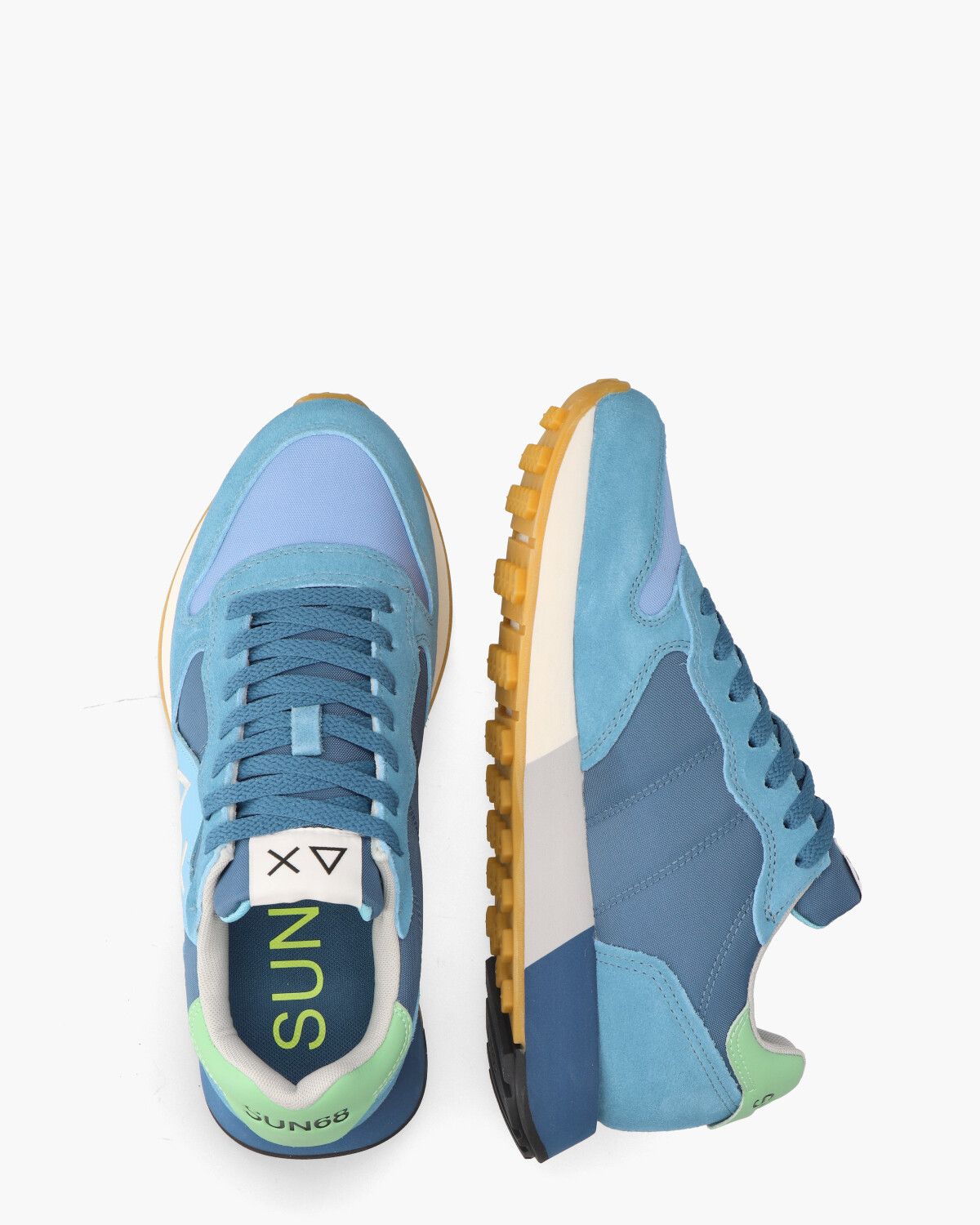 Jaki 2.0 Bicolor Turquoise/Blauw Herensneakers