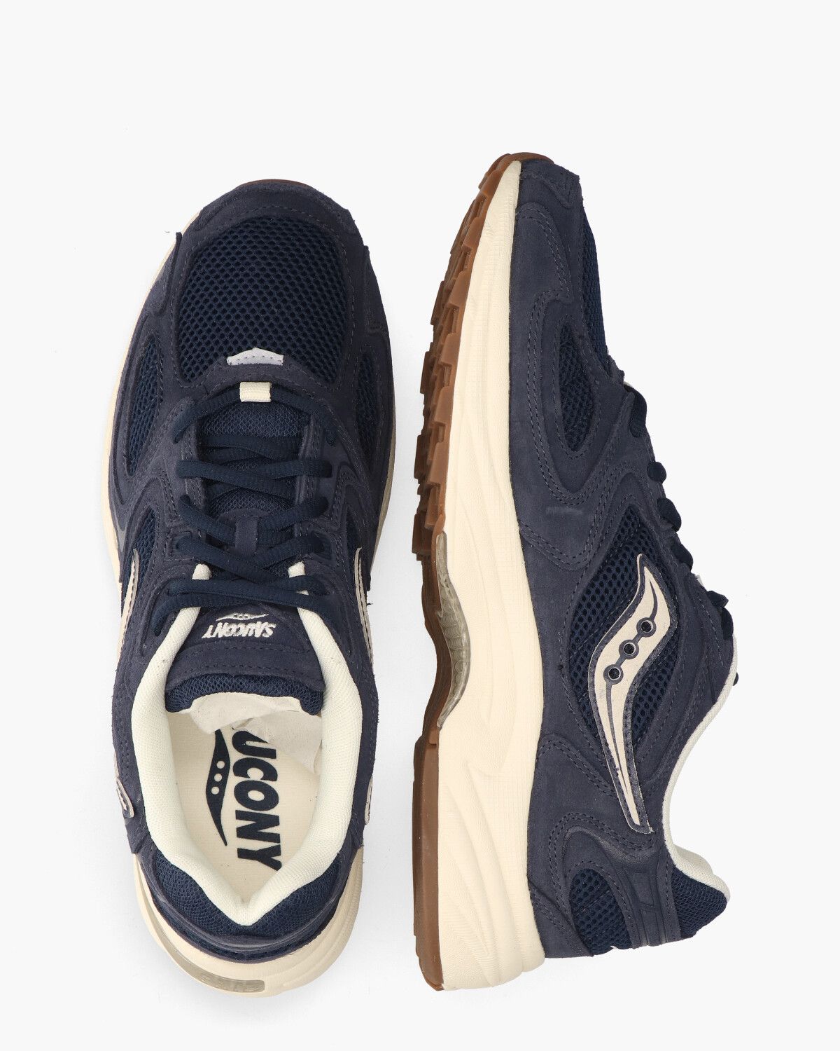 Grid Jazz 9 Donkerblauw Herensneakers