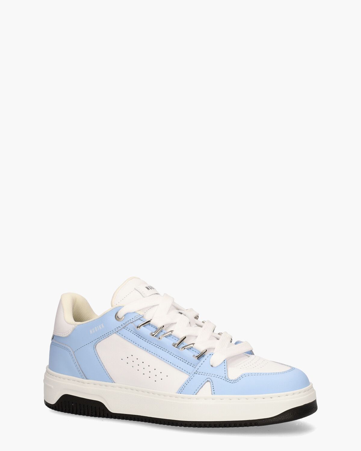 Basket Buxton Wit/Lichtblauw Herensneakers