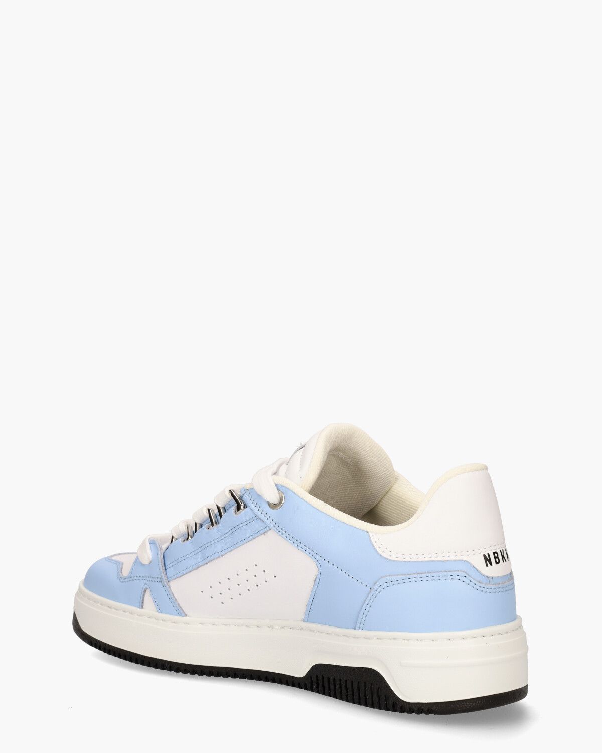 Basket Buxton Wit/Lichtblauw Herensneakers