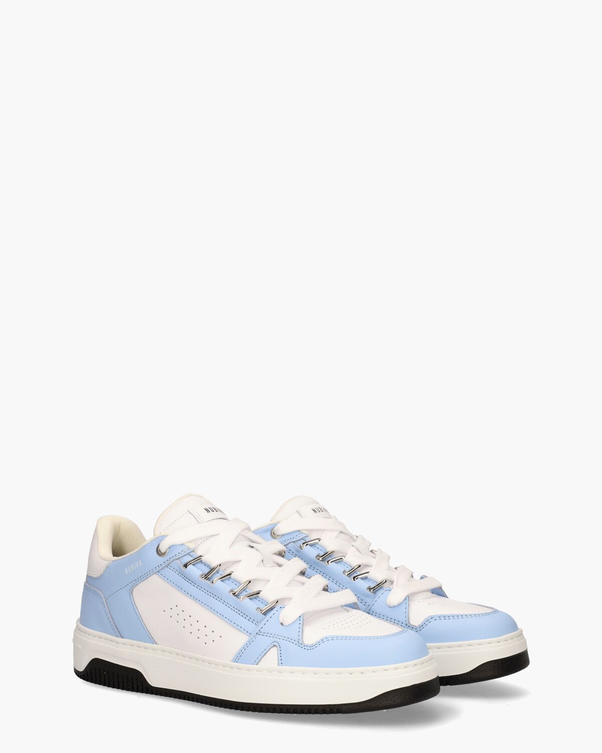 Basket Buxton Wit/Lichtblauw Herensneakers