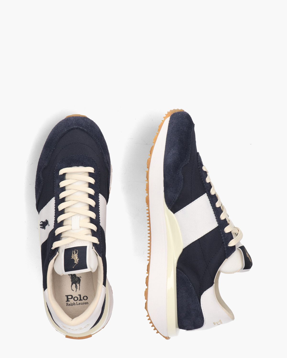 Train 89 Blauw Herensneakers