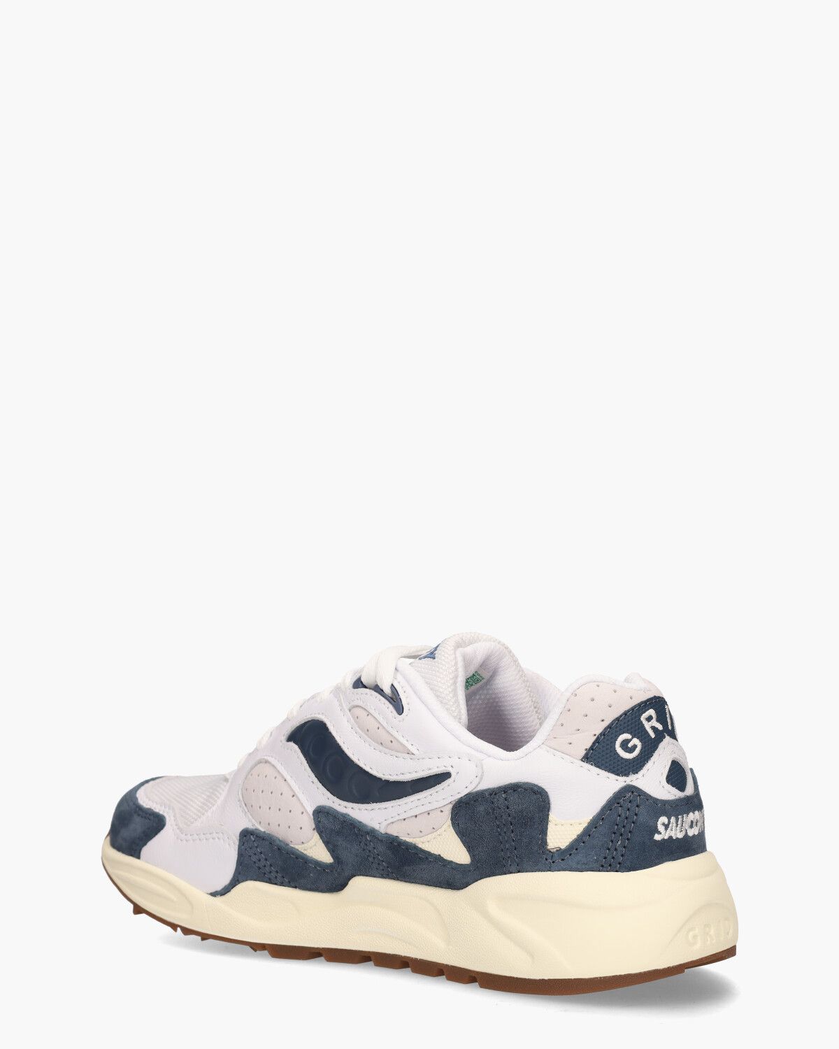 Grid Shadow 2 Wit/Blauw Herensneakers