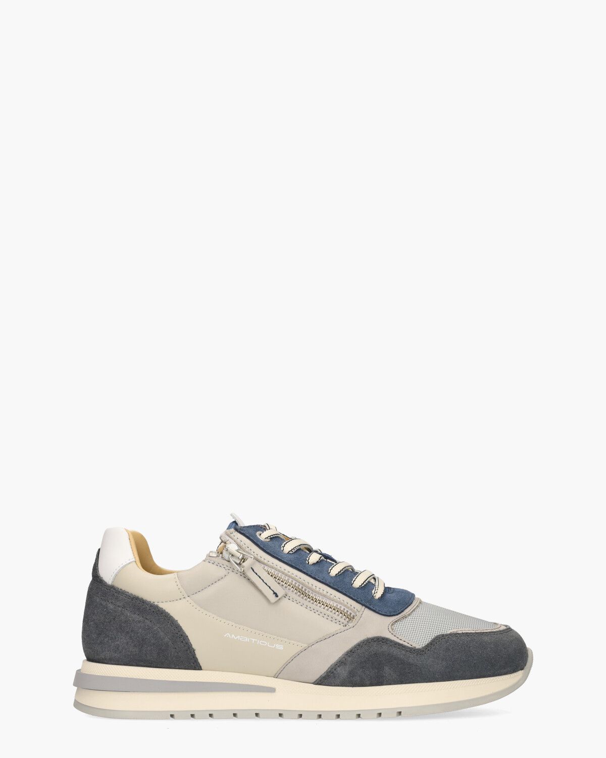 13719T Blauw/Grijs Herensneakers